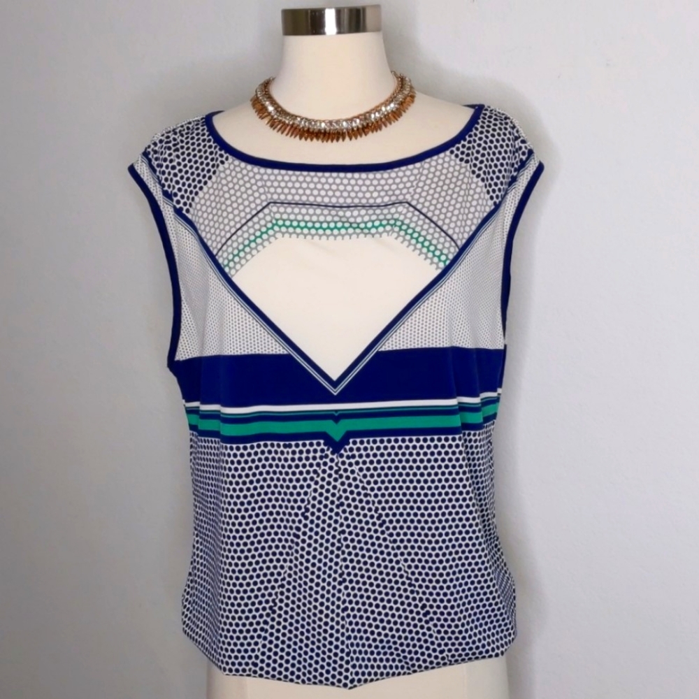 Max Studio Blouse Size Large NWOT